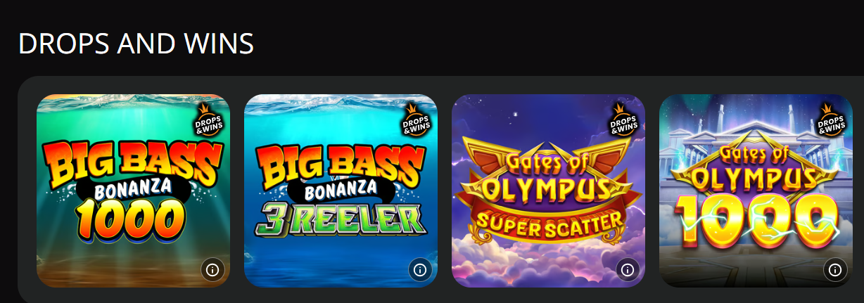 666 Casino Drops and Wins eligible games — part 2