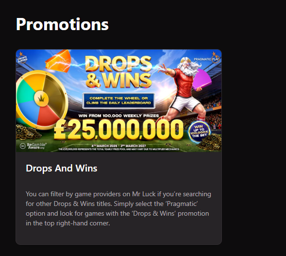 666 Casino Drops and Wins promo — Pragmatic Play £25M prize pool